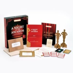 TV Award Oscars Emmy's Night Dinner Party Game Planner For 8